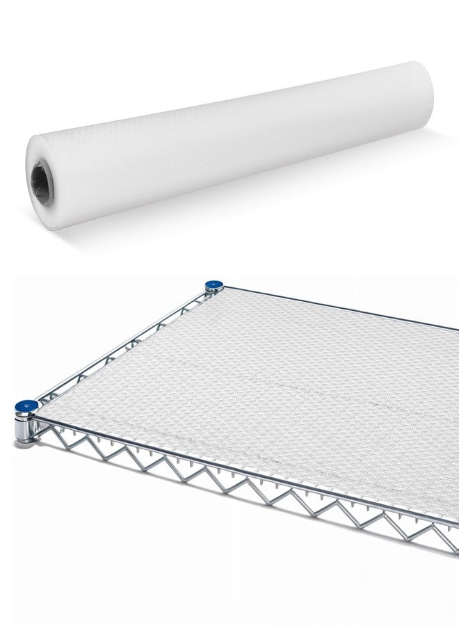 Zelphvt 18"x197" Shelf Liner for Wire Shelving Thicken Wire Shelf Liner Transparent Pantry Shelf Liners Protector Mats Waterproof Plastic Cabinets Drawer Liner for Kitchen Drawer, Easy to Cut. - Image 1